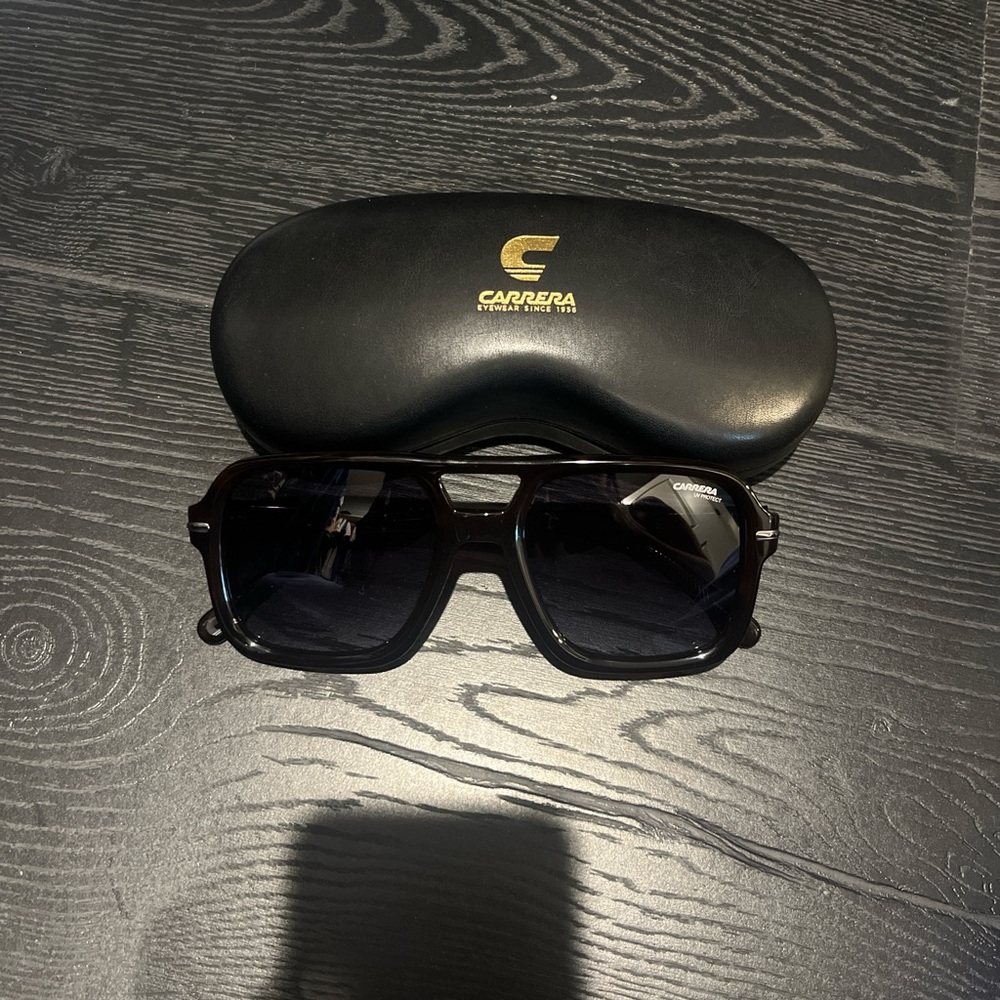 Carrera Dark Sunglasses with Black Case